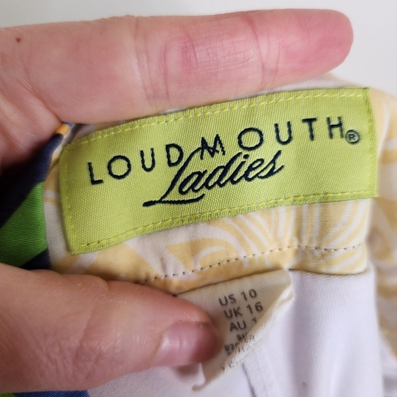 Loudmouth Colorful Mosaic Golf Skirt 10 - Picture 4 of 6